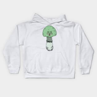 Sad mushroom Kids Hoodie